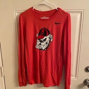 Nike Georgia Bulldogs long sleeve shirt